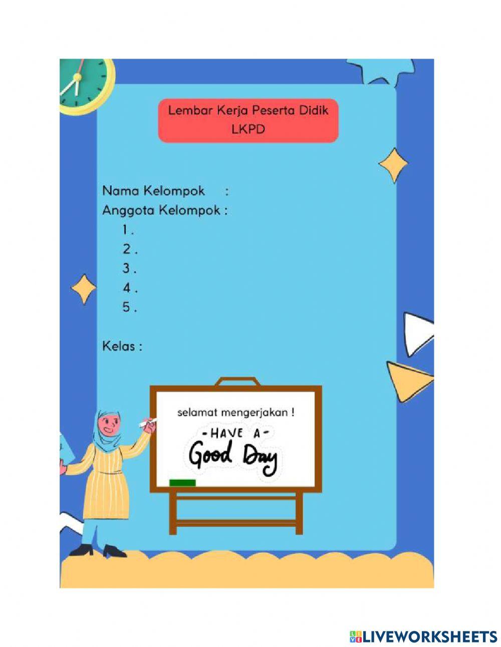 LKPD Pecahan Senilai