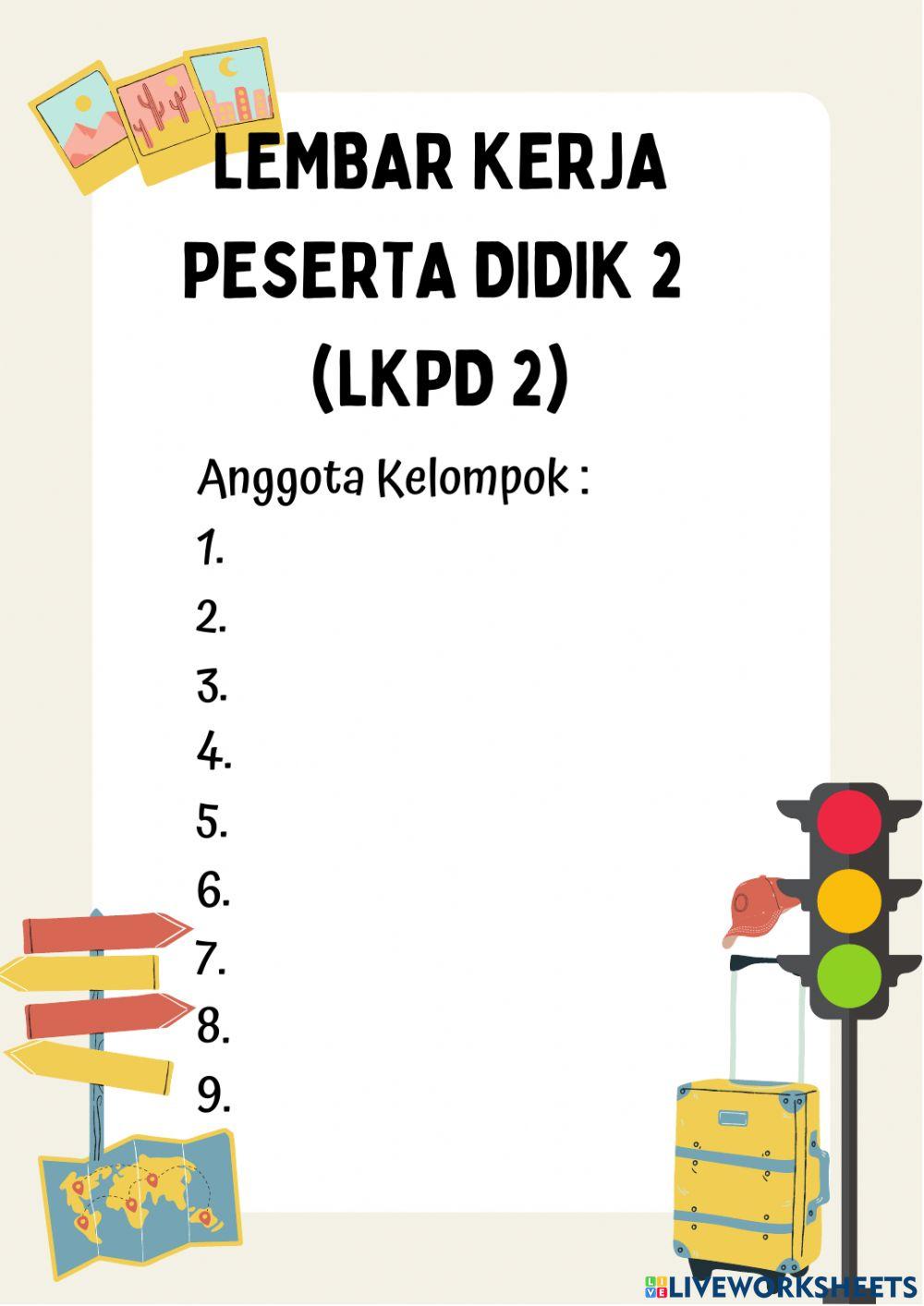 Lkpd pembuatan lampu lalu lintas sederhana