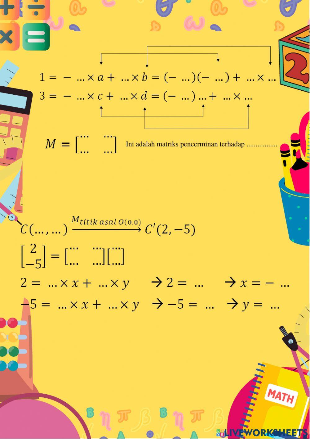 LKPD Refleksi (Pencerminan)