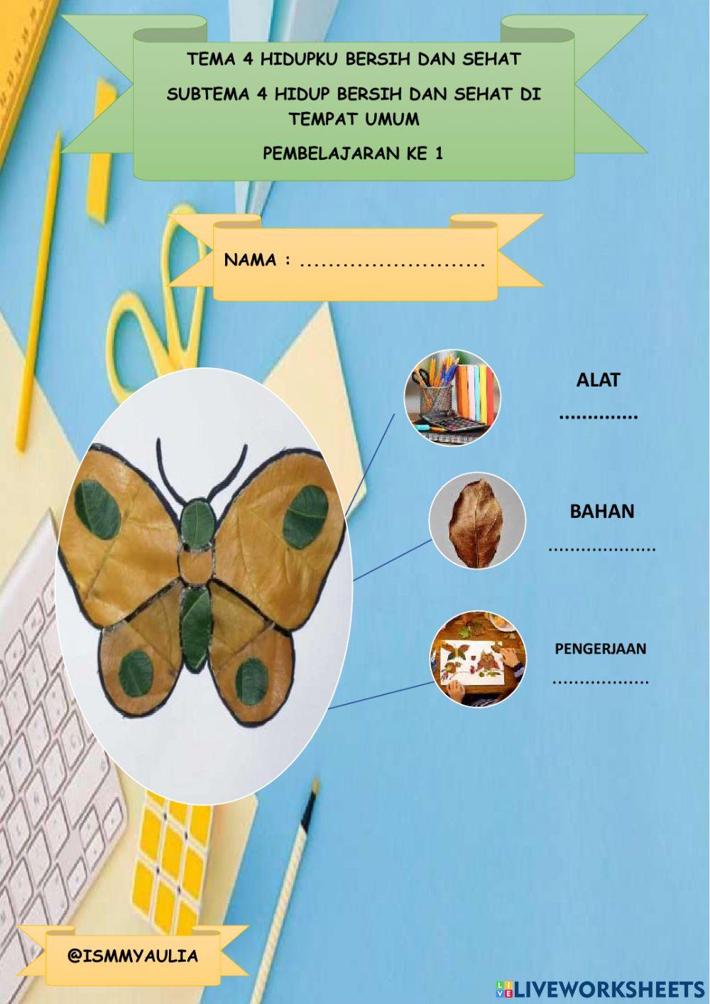 Contoh soal kelas 1 sbdp bahan alam dalam berkarya