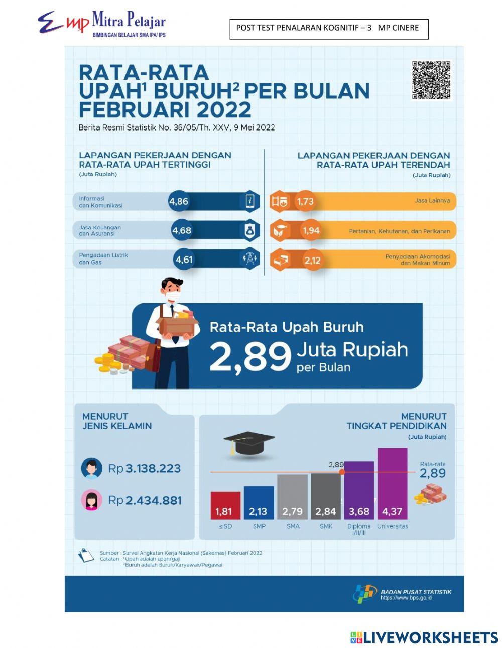 Post test kognitif 3
