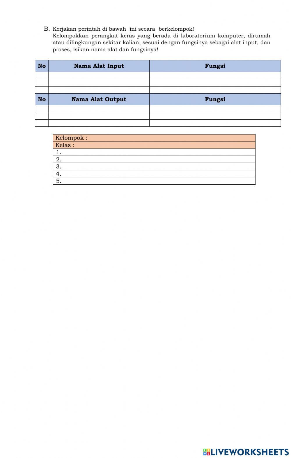 LKPD Perangkat Keras Komputer (Hardware)