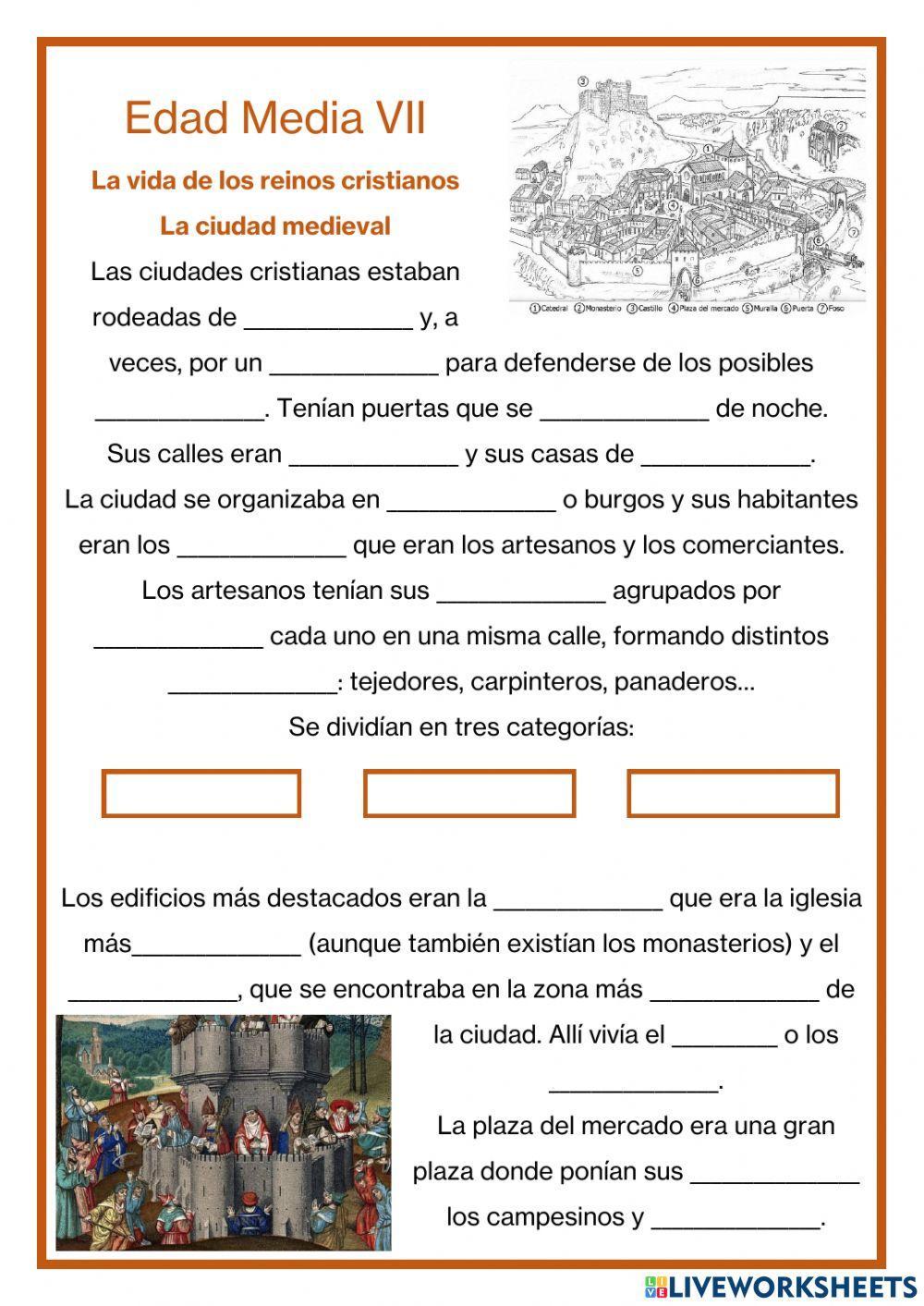 Edad Media VII - La vida de los reinos cristianos
