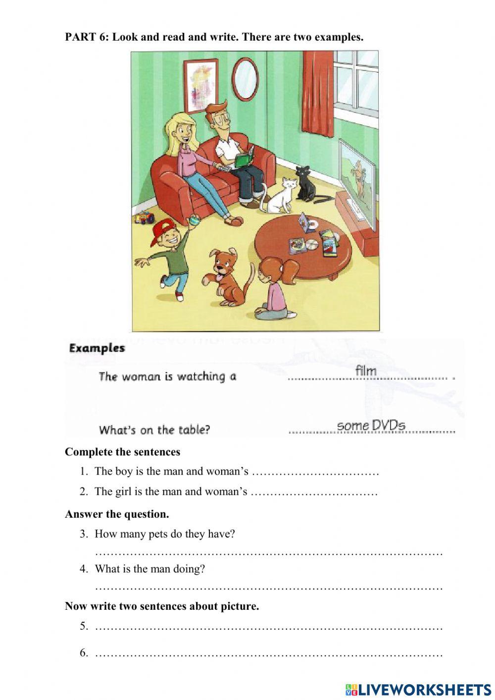 Idict 2 - Test unit 3: People - Reading and writing