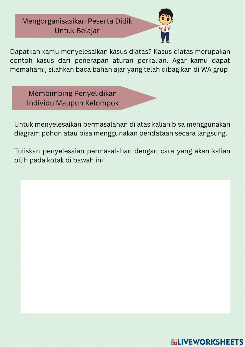 Aturan penjumlahan dan aturan perkalian