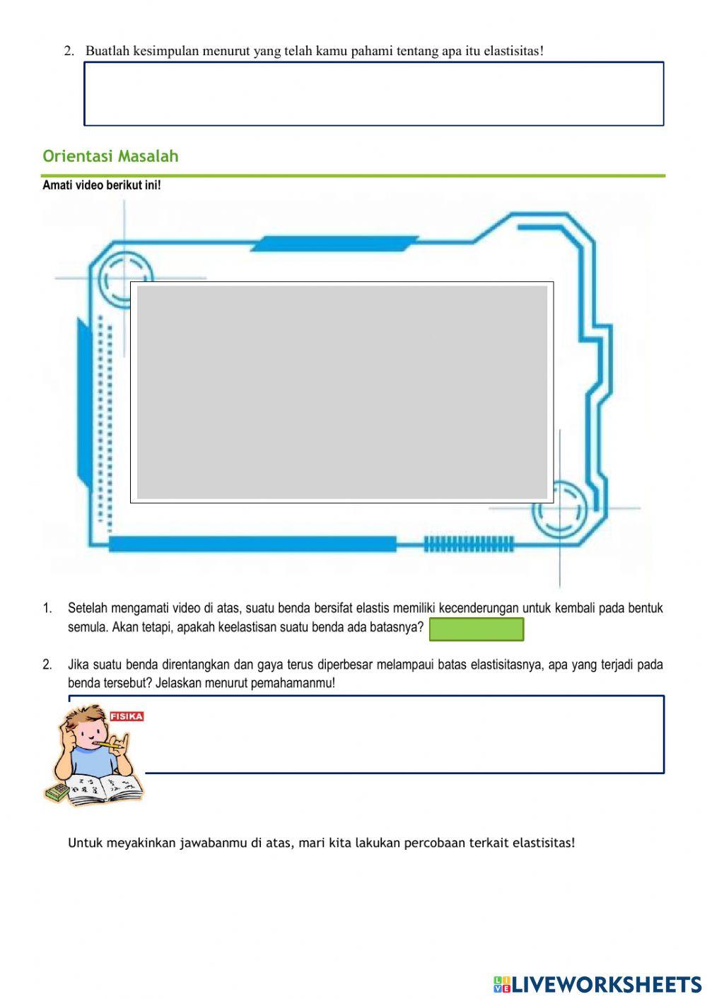 Sifat elastisitas bahan