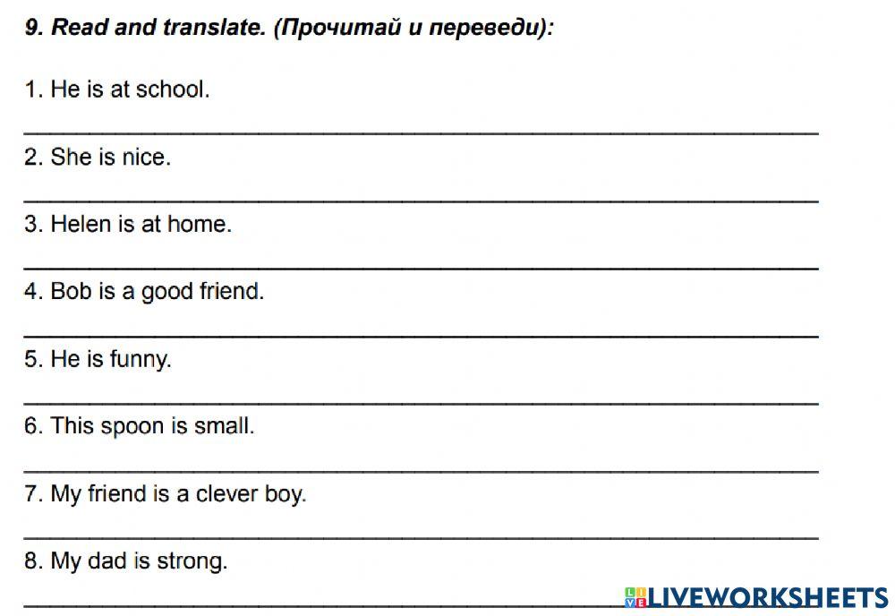 Children translation