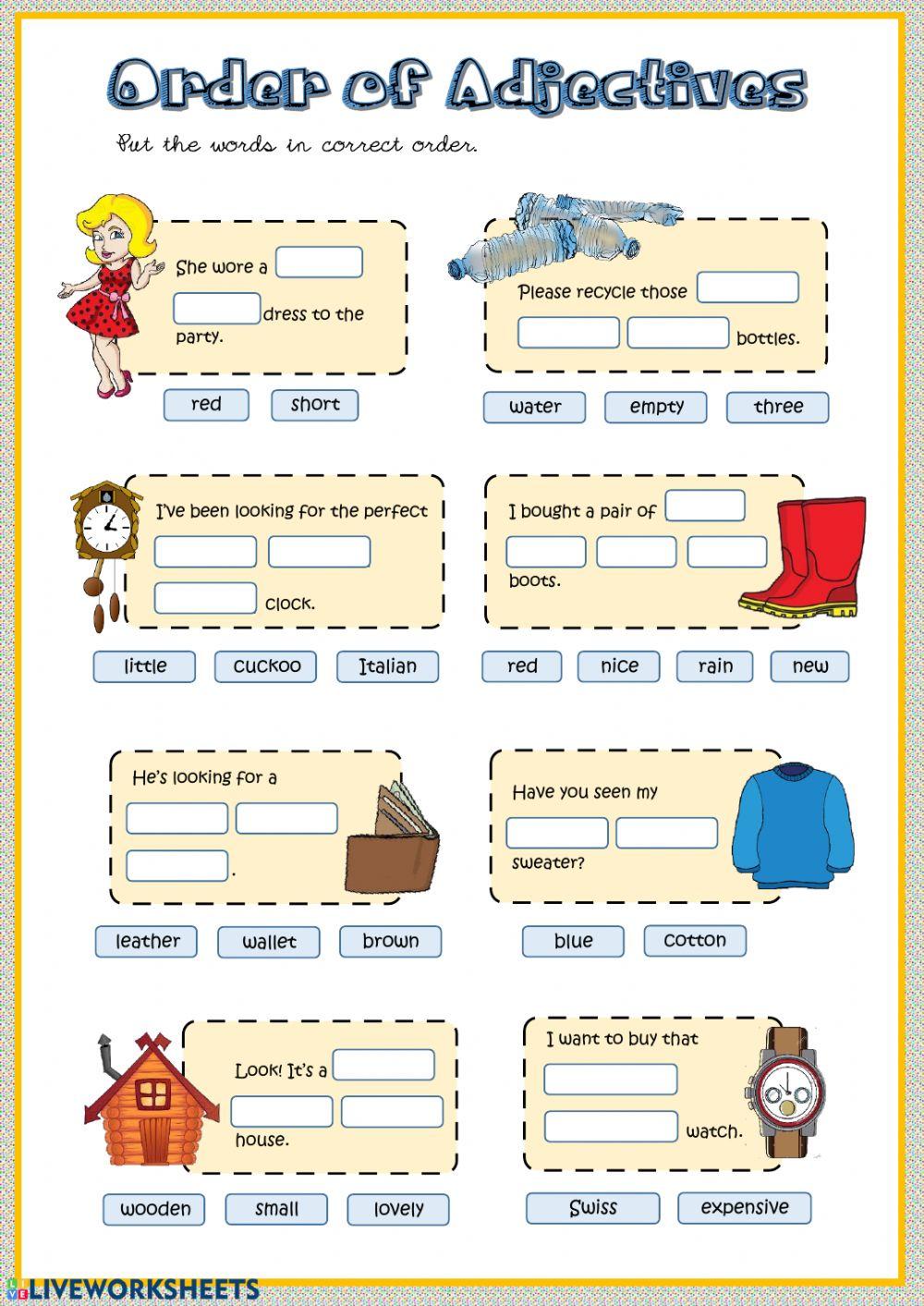 CLOTHES and HOW TO DESCRIBE THEM