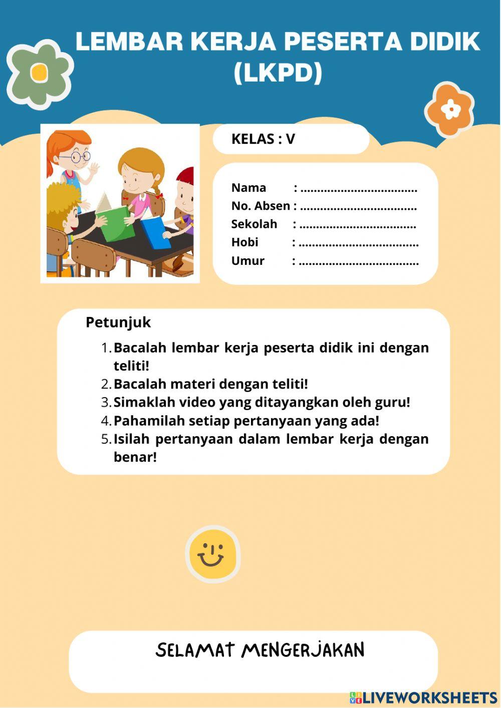 Ips online exercise for 5 | Live Worksheets