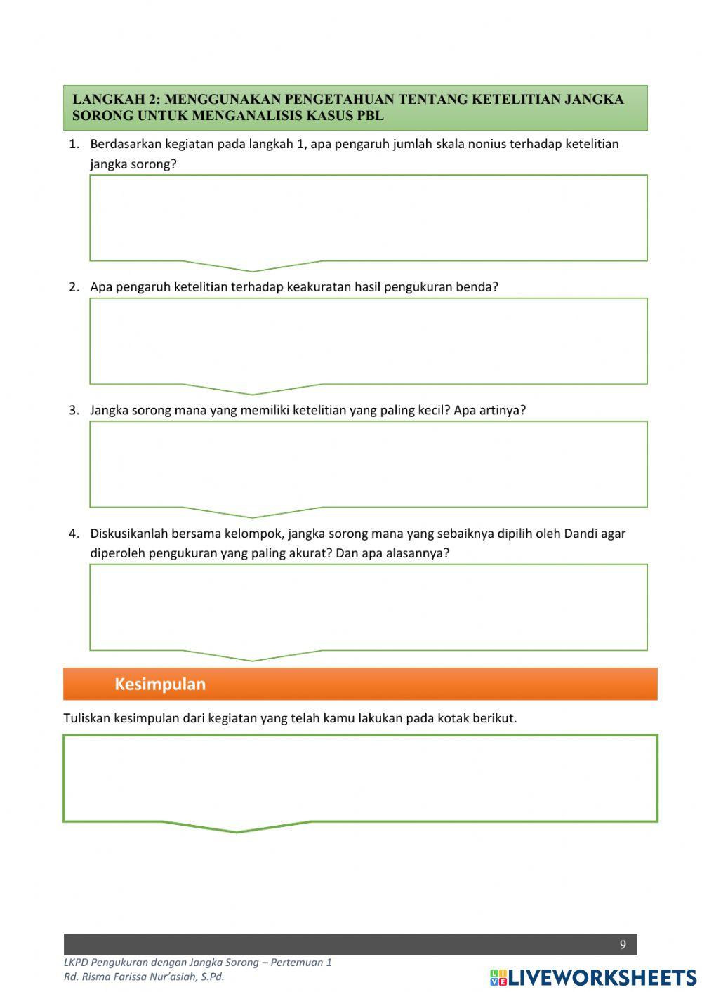 LKPD 1 Jangka Sorong