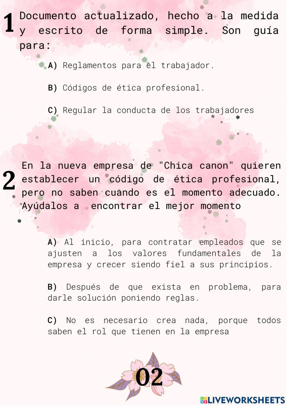 Códigos de ética profesional