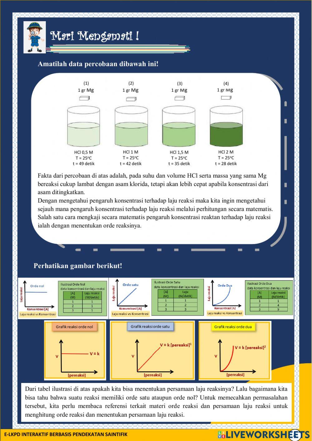 Pertemuan 4 Laju Reaksi