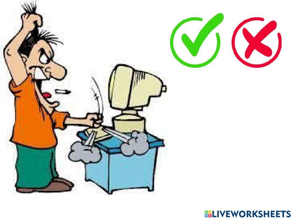 Σωστή συμπεριφορά στους υπολογιστές