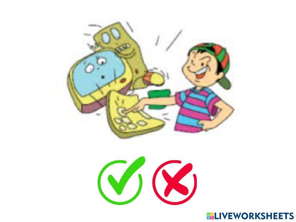 Σωστή συμπεριφορά στους υπολογιστές