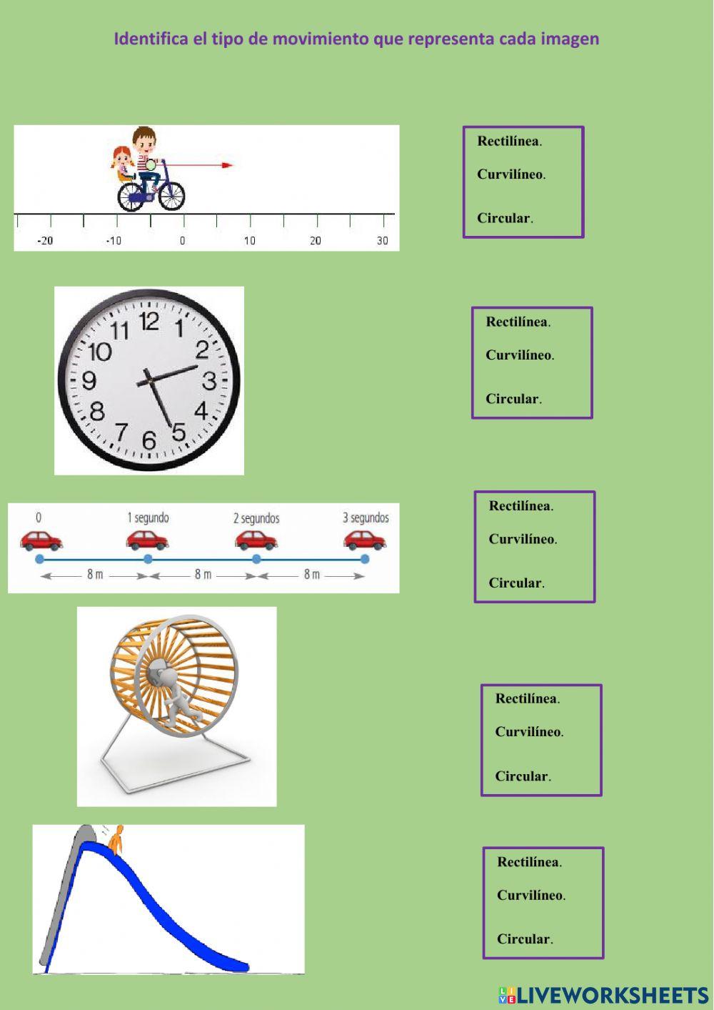 Tipos de movimientos