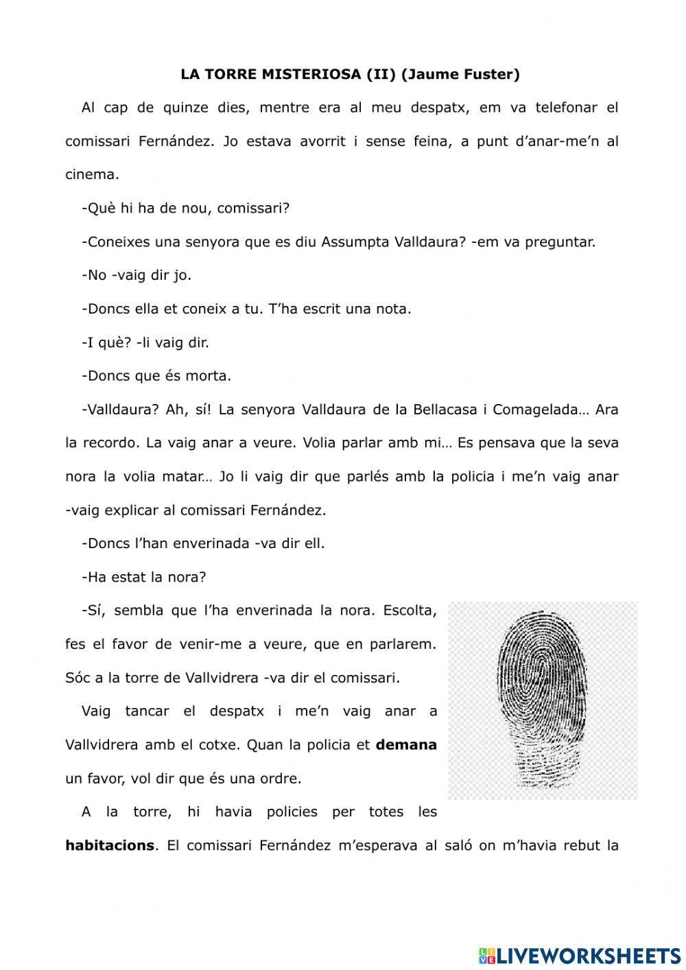 La torre misteriosa 2