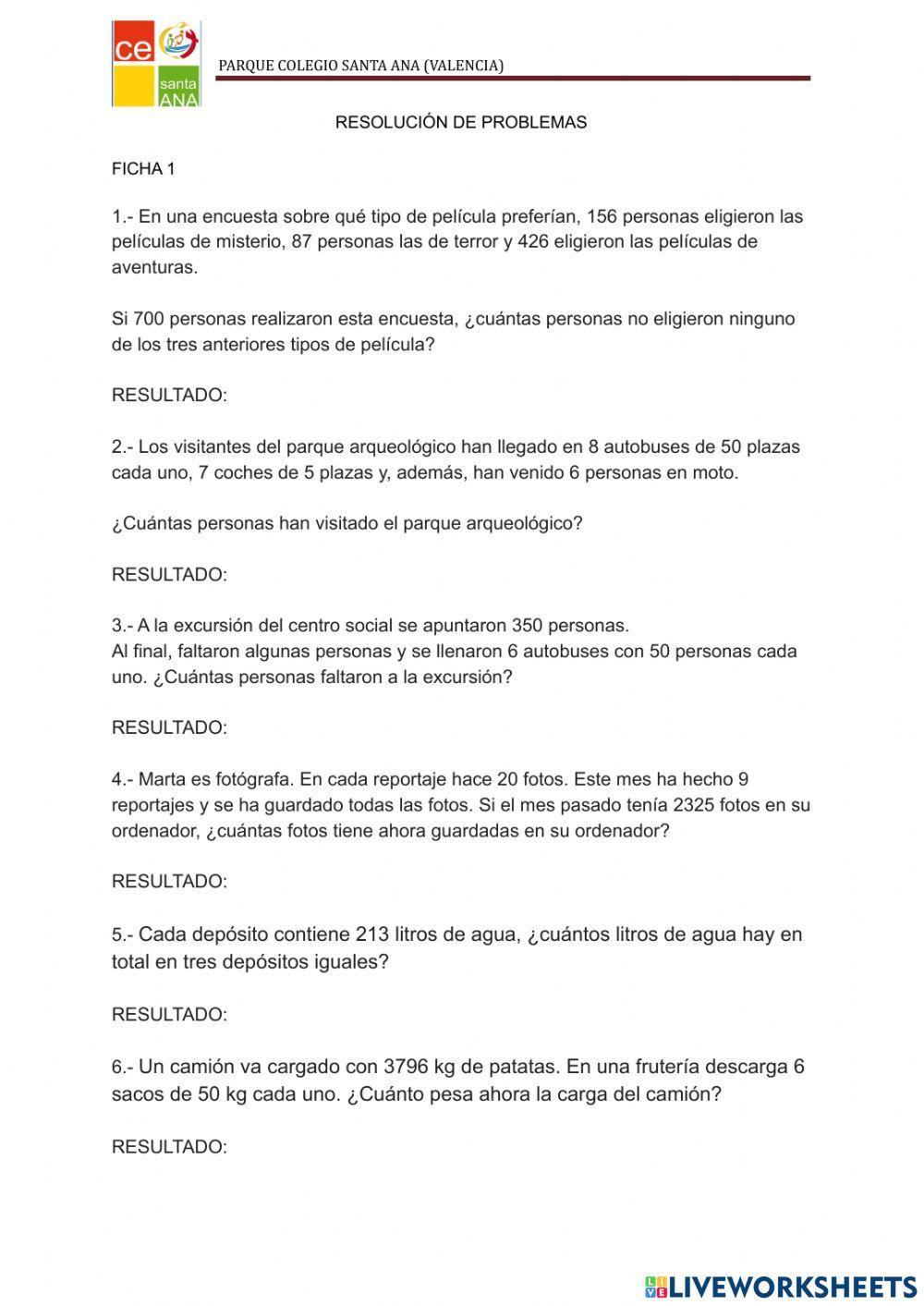 Resolución de problemas