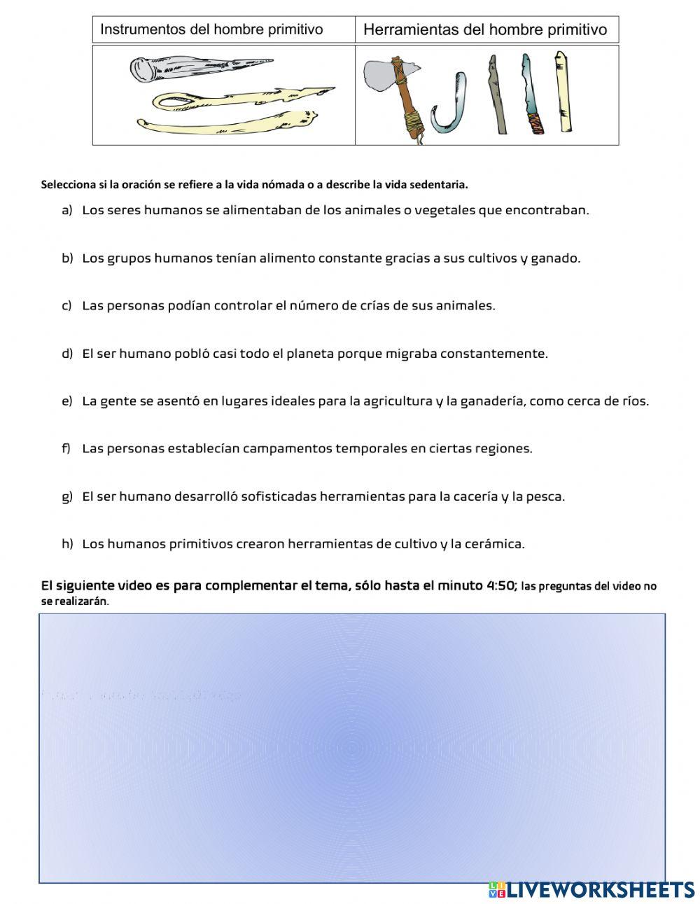 Los primeros pobladores