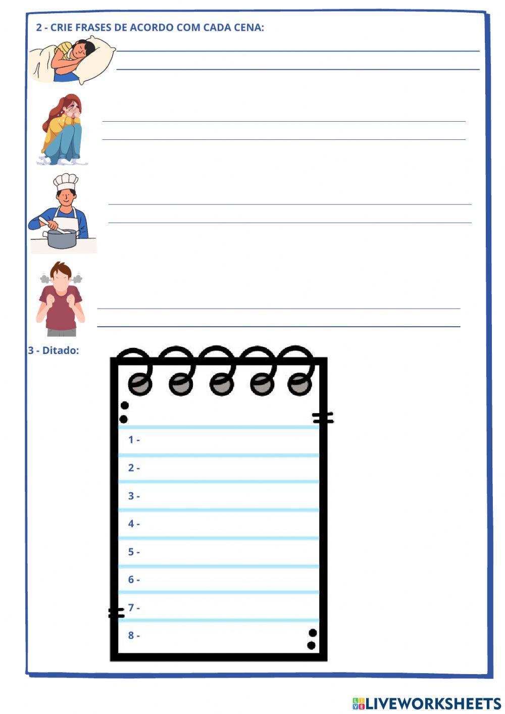 Diagnóstia 4 ano lingua portuguesa