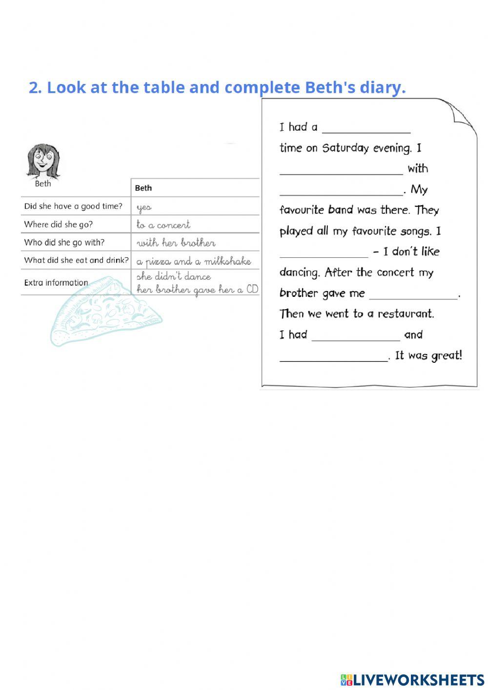 Past Simple Exercises 1