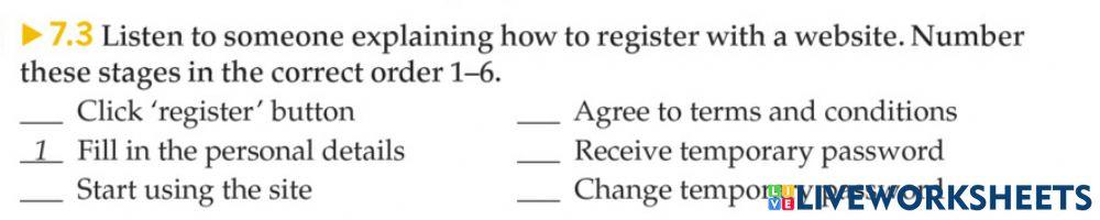 How to use a website