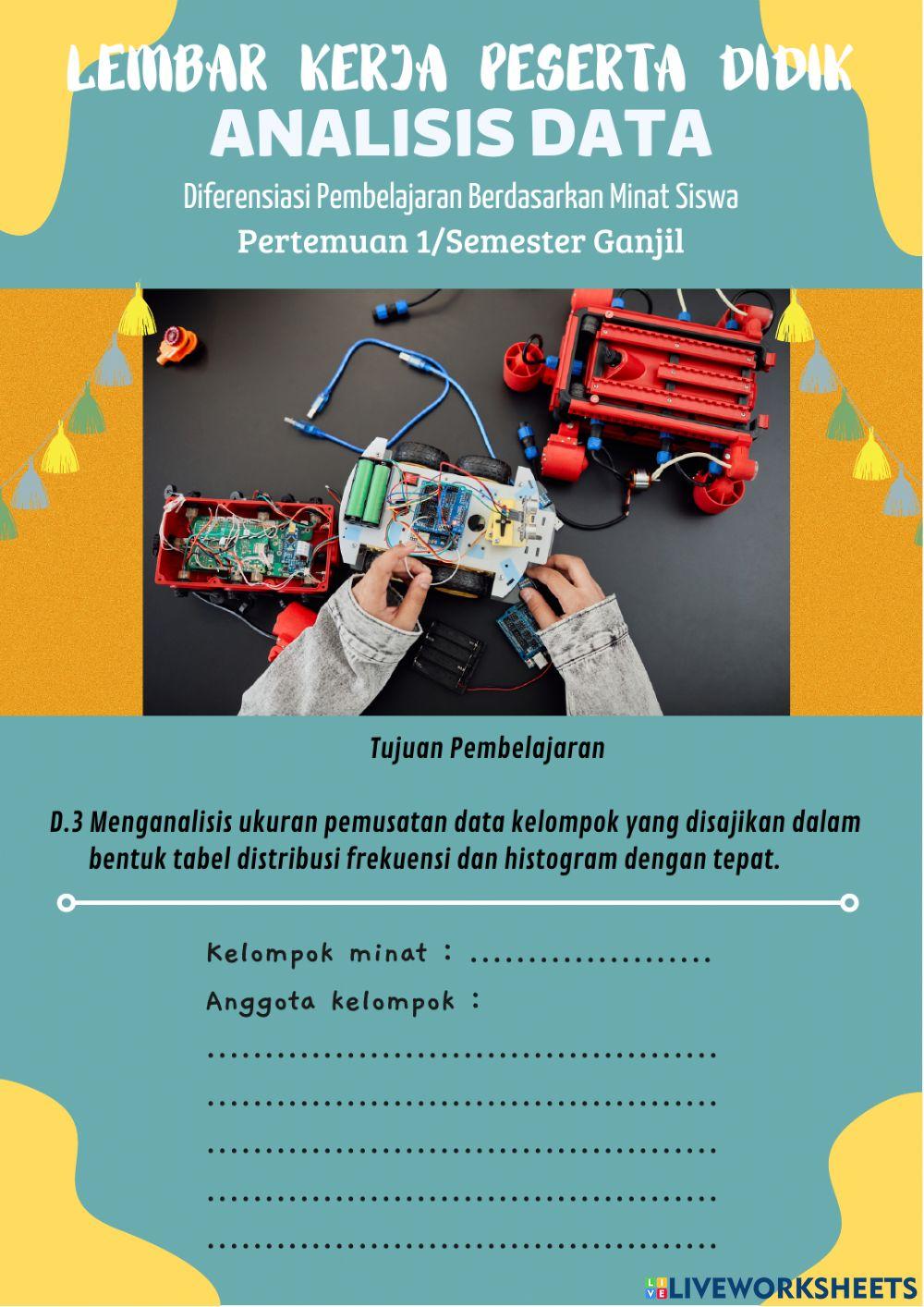 Lkpd analisis data pertemuan 1