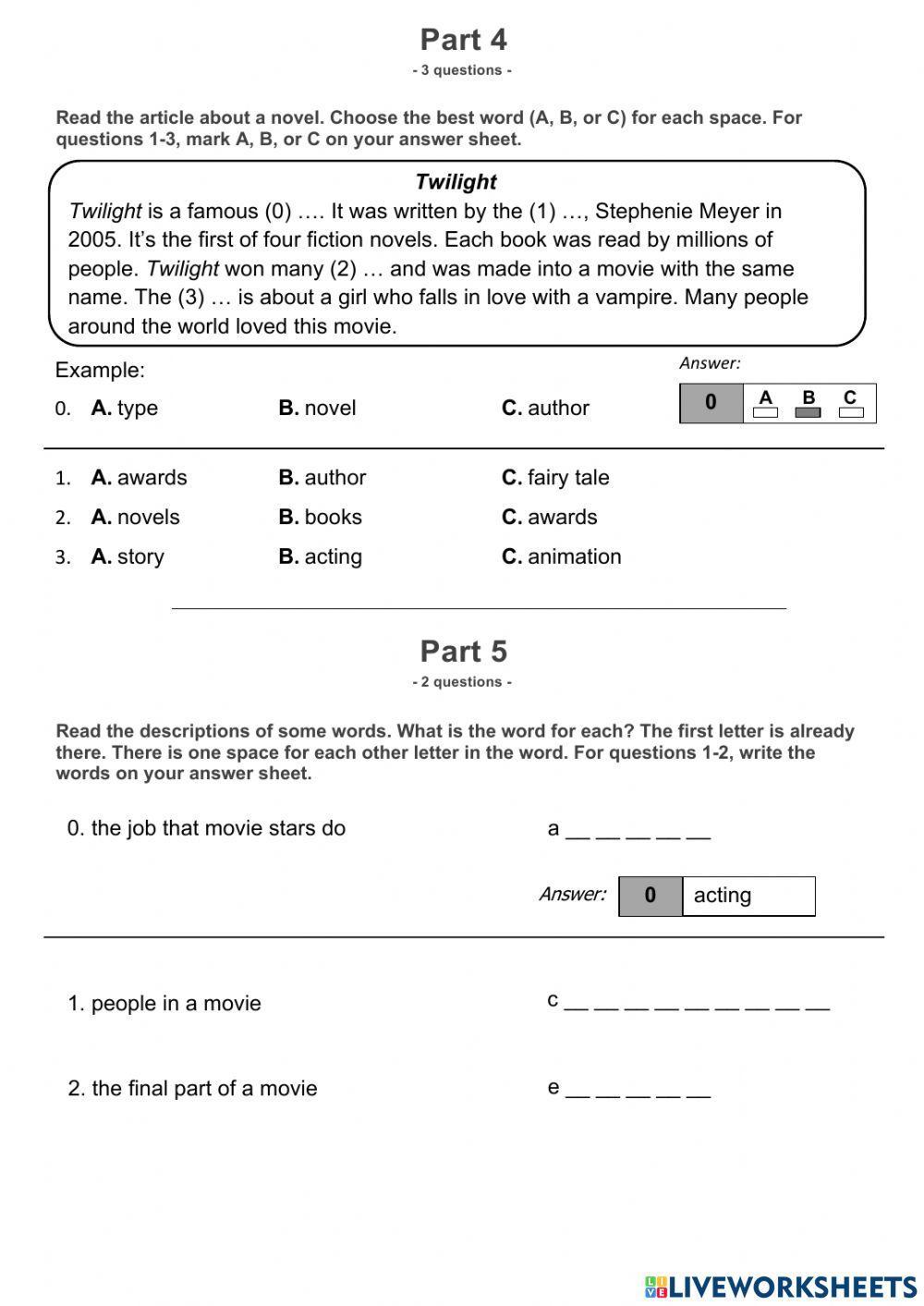Test-Theme 2-Reading