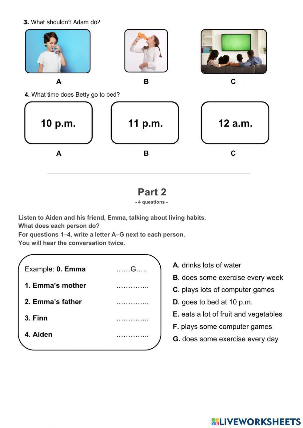 Test-Theme 3-Listening