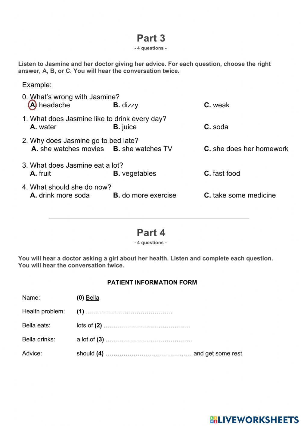 Test-Theme 3-Listening