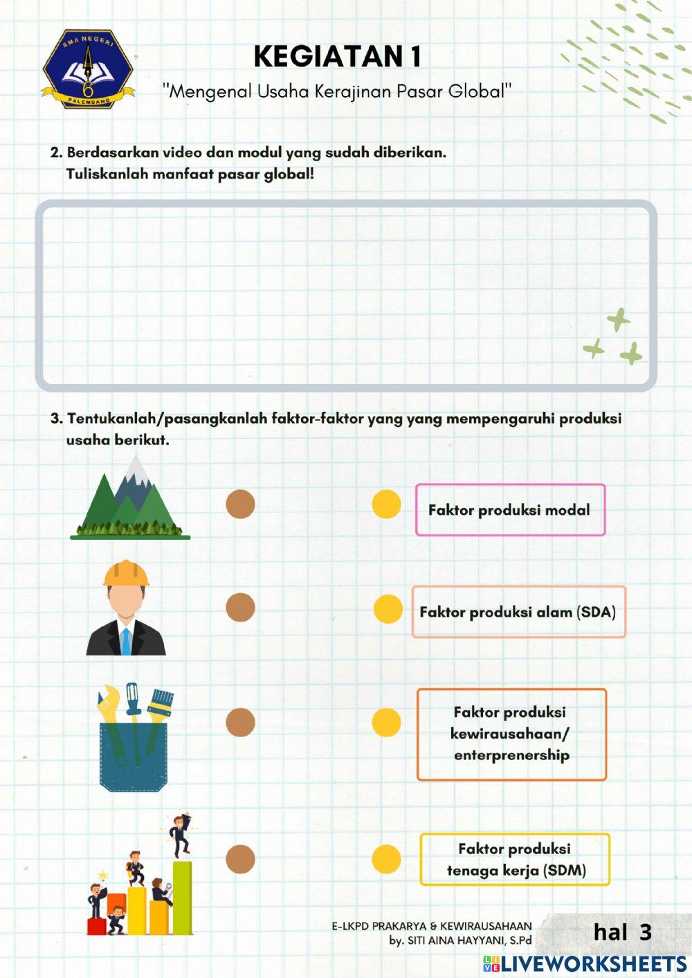 E-lkpd pkwu kerajinan kelas 12