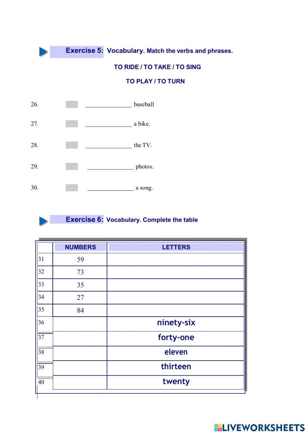 English grammar test