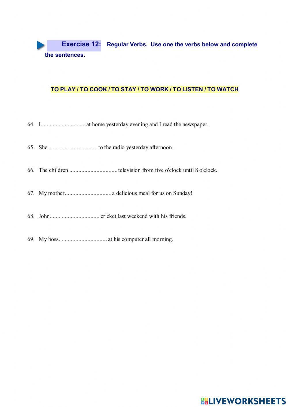 English grammar test