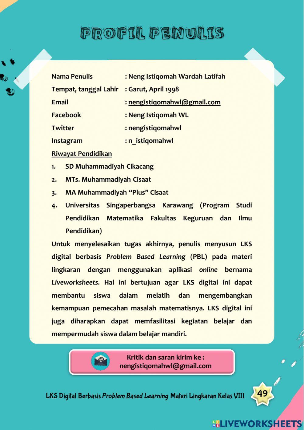 LKS Lingkaran - Daftar Pustaka