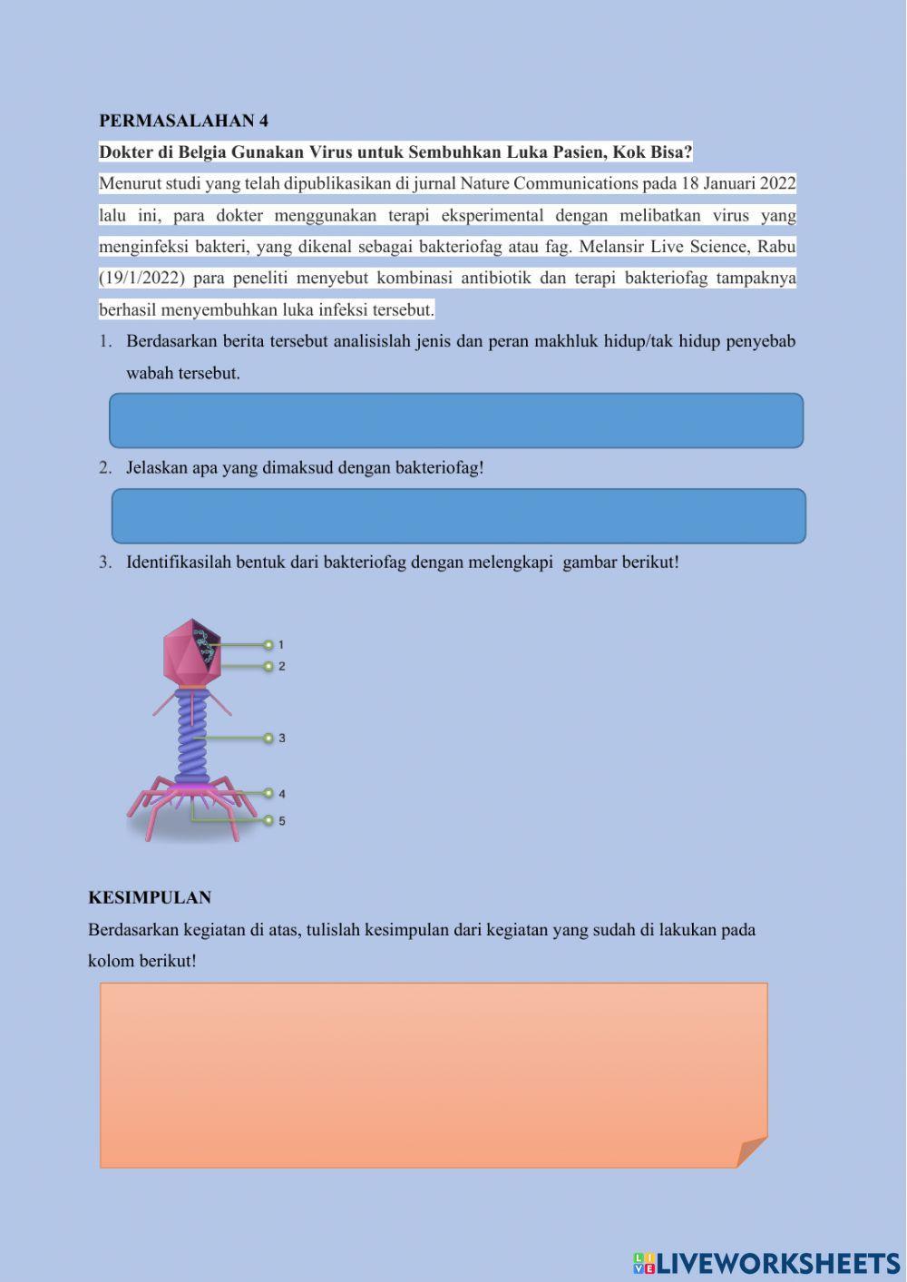 Peranan virus dalam kehidupan