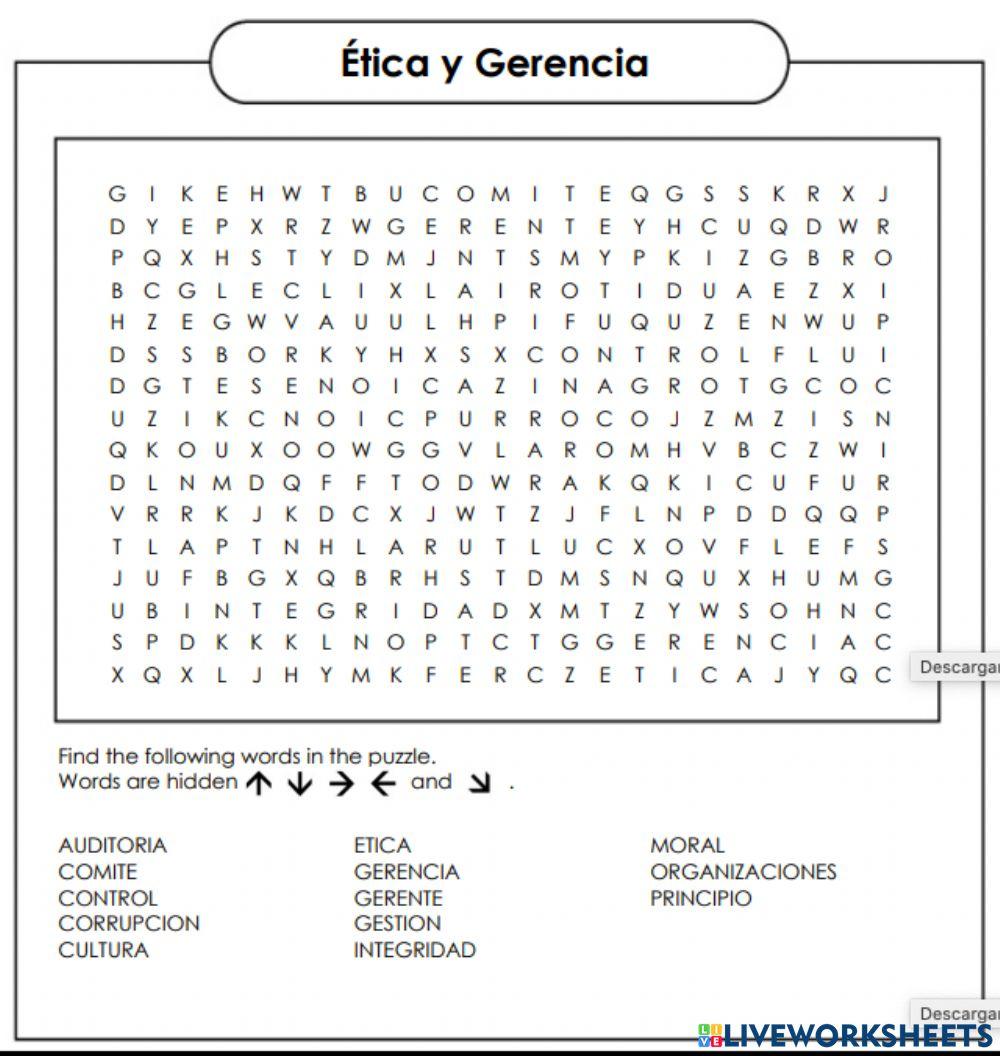 Ética y Gestión
