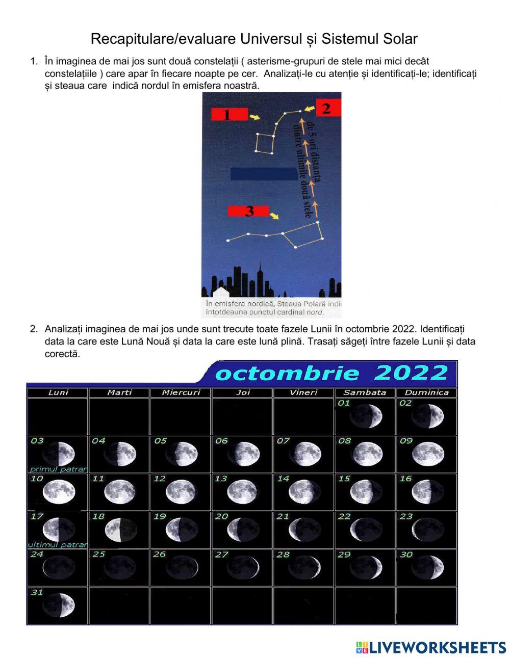 Universul și Sistemul Solar