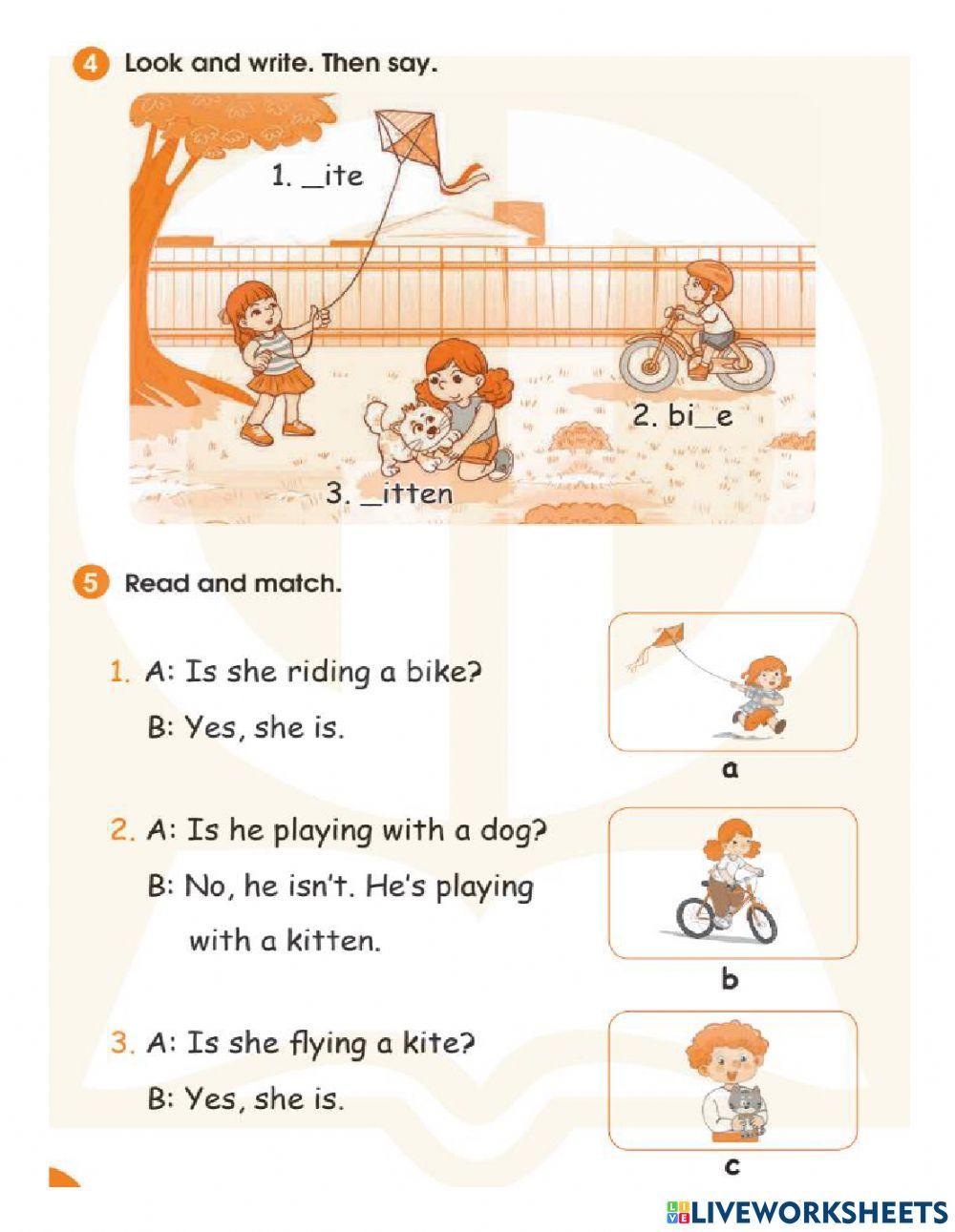 G2-u2 at the backyard workbook