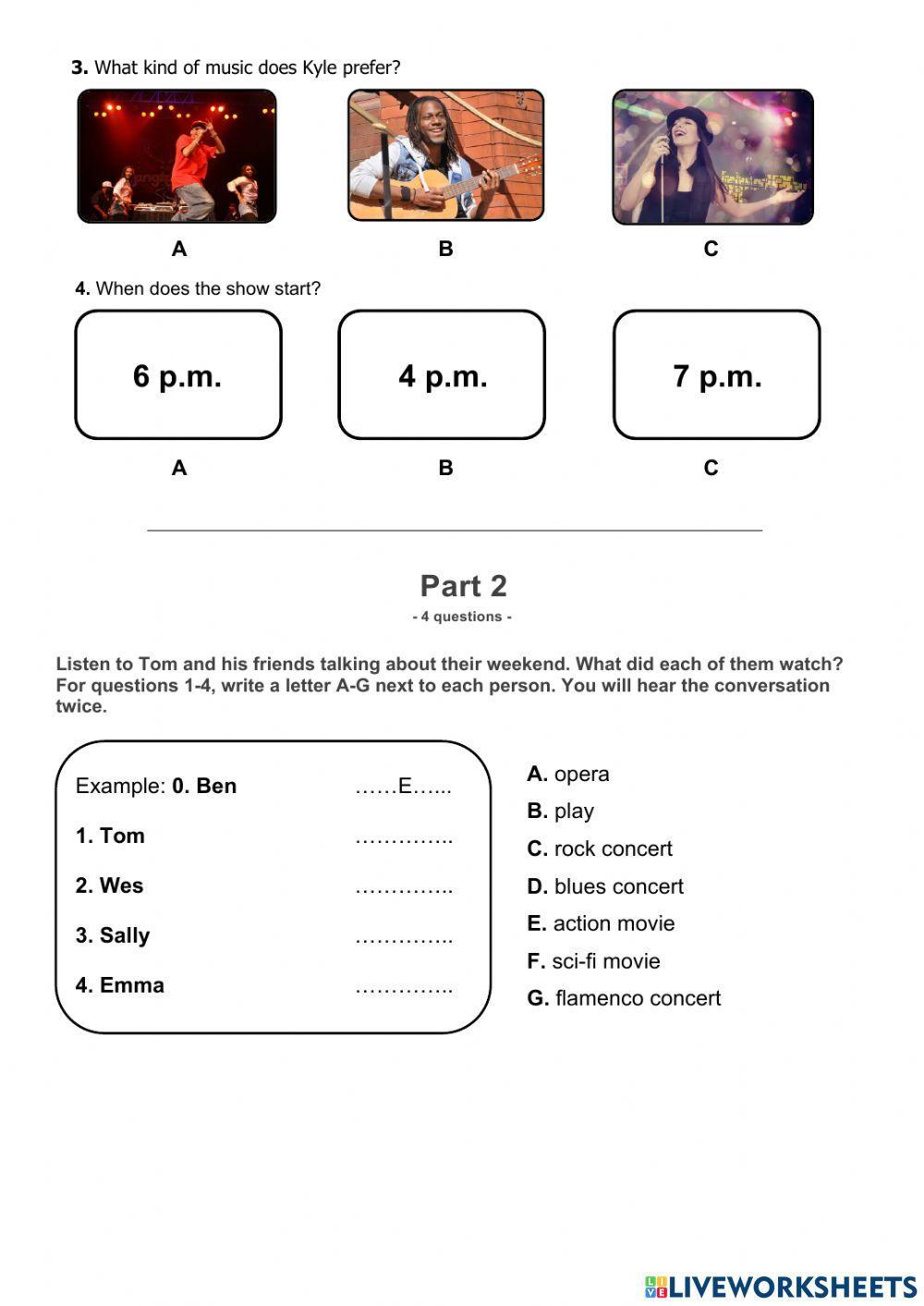 Test-Theme 4-Listening