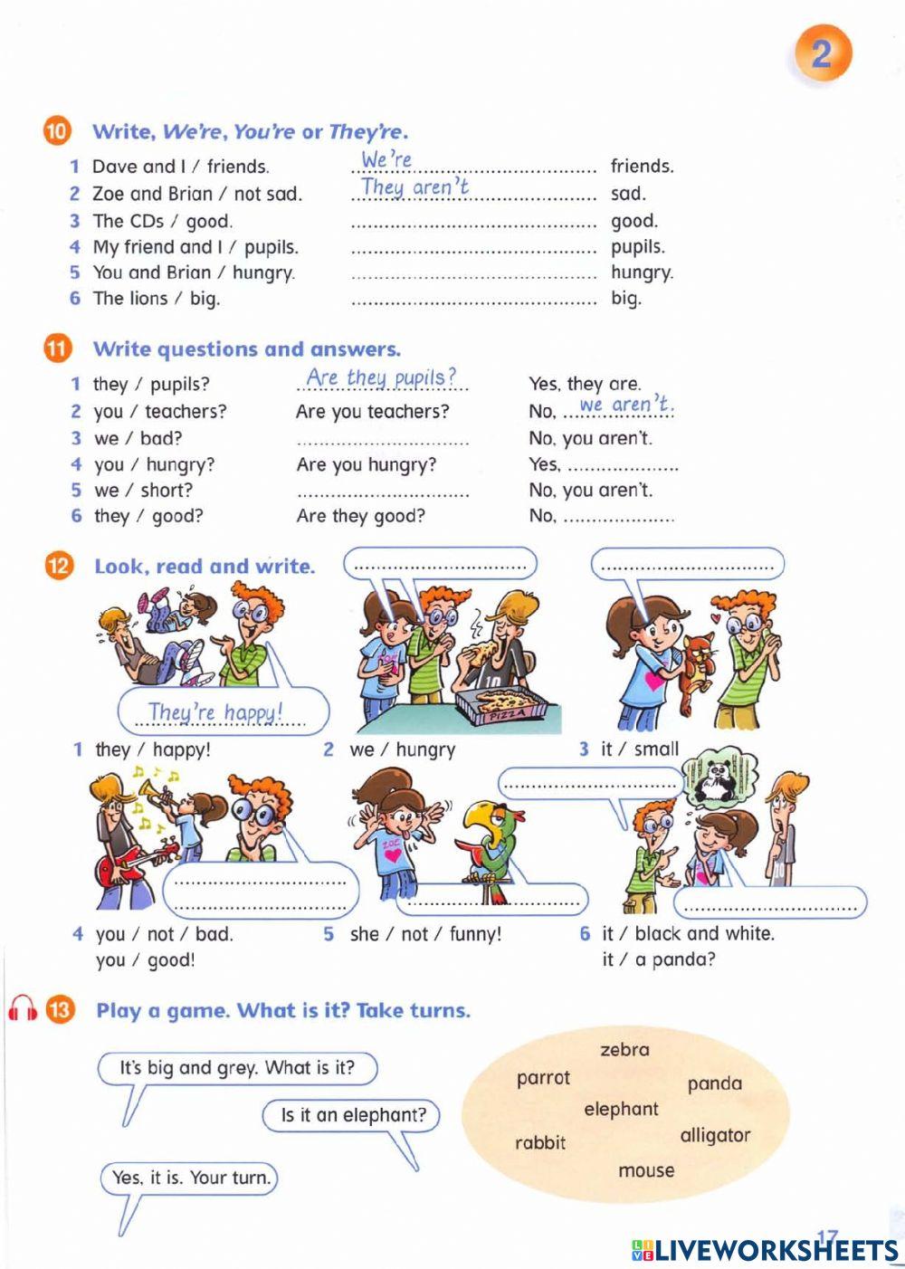 Idict 1 unit 8 lesson 9 worksheet live worksheets