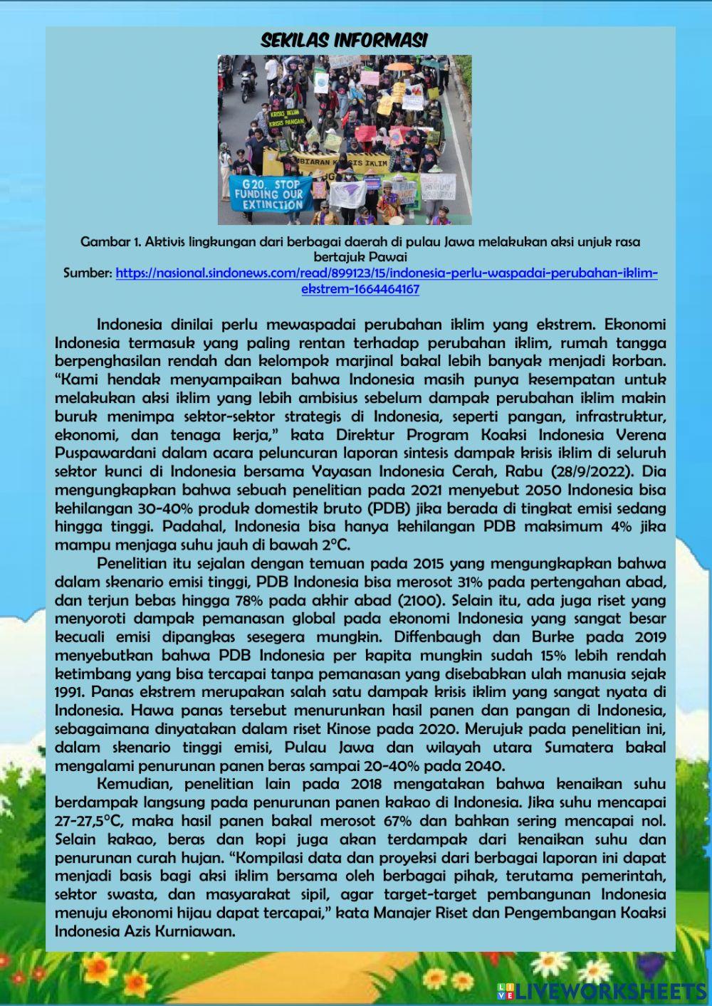 LKPD Perubahan Iklim