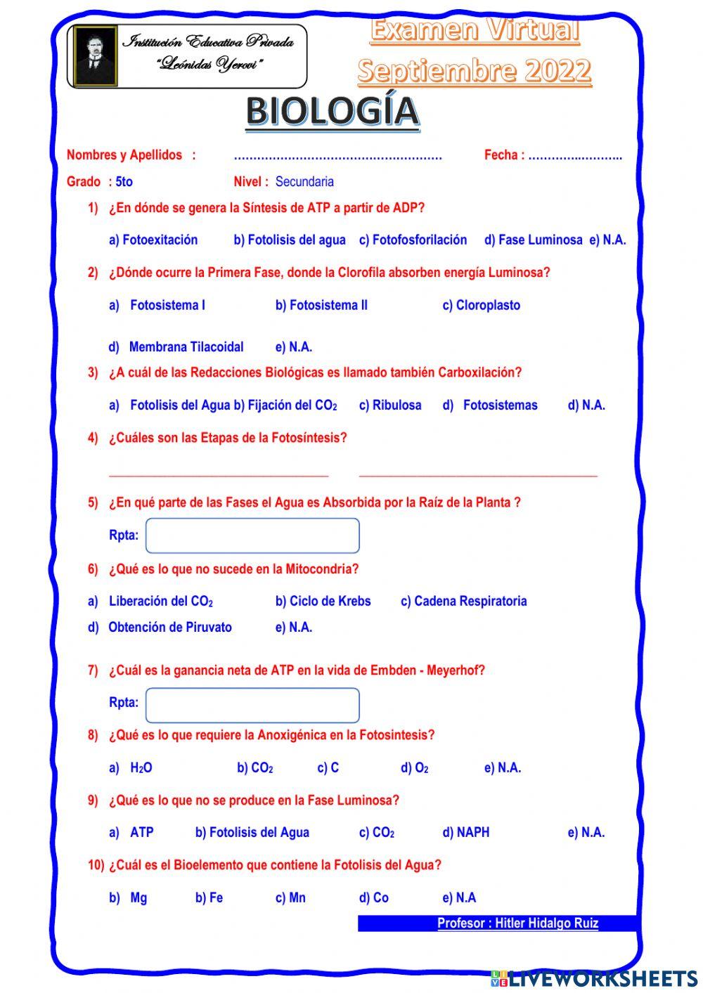 Raz Matemático 1ero Sec