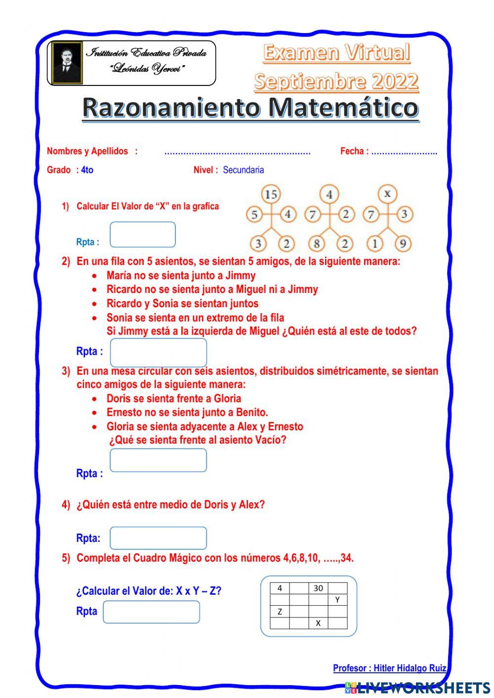 Raz. matematica