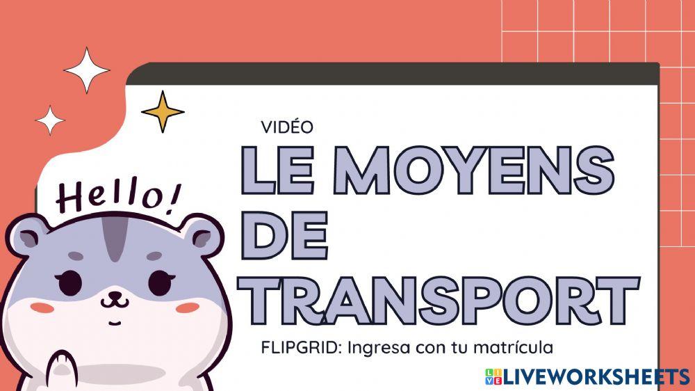 Video: Le moyens de transport