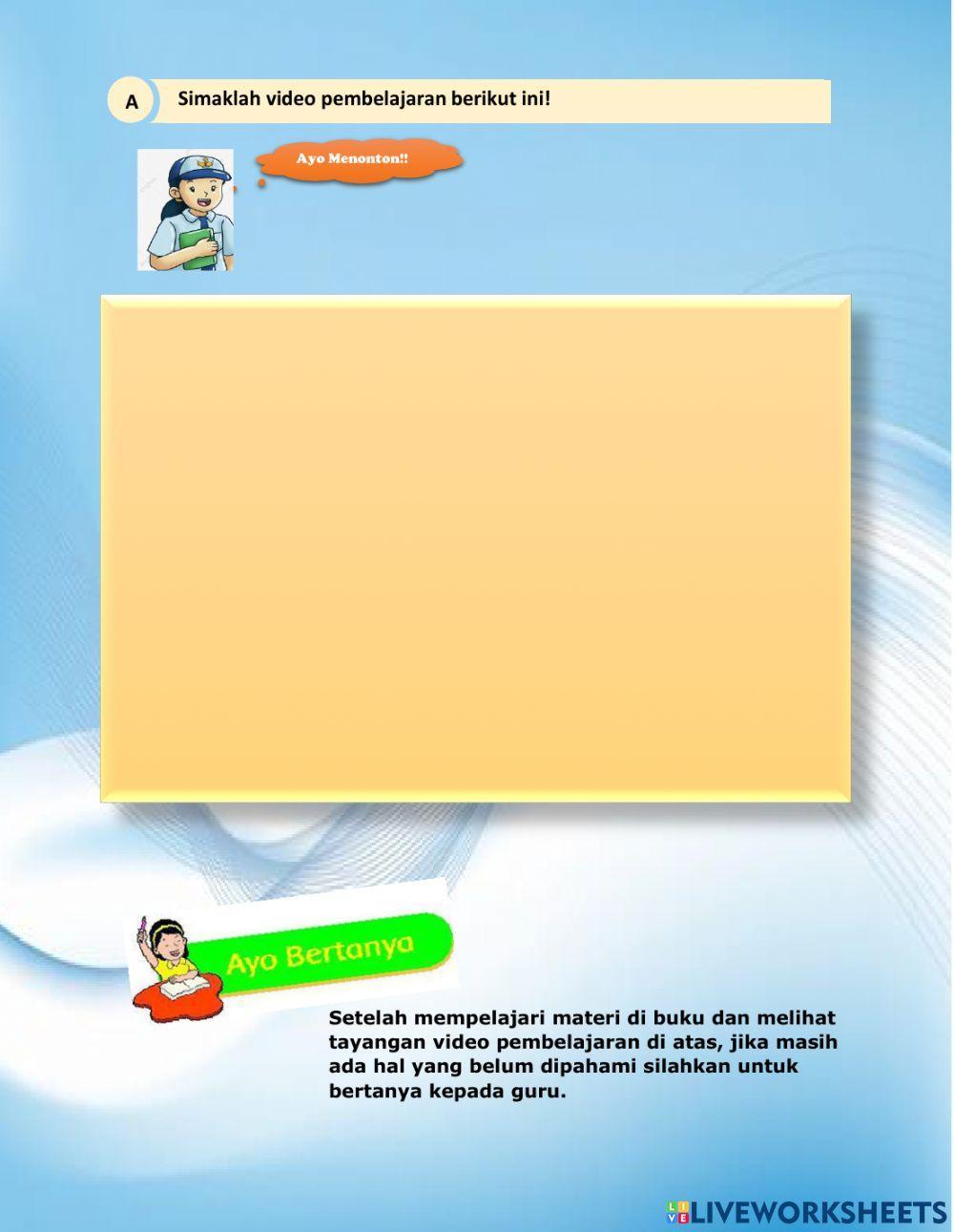 LKPD Materi Gerak Pada Benda