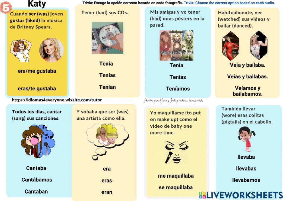 Pretérito Imperfecto