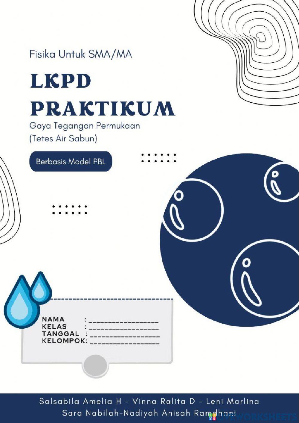 Gaya Tegangan Permukaan