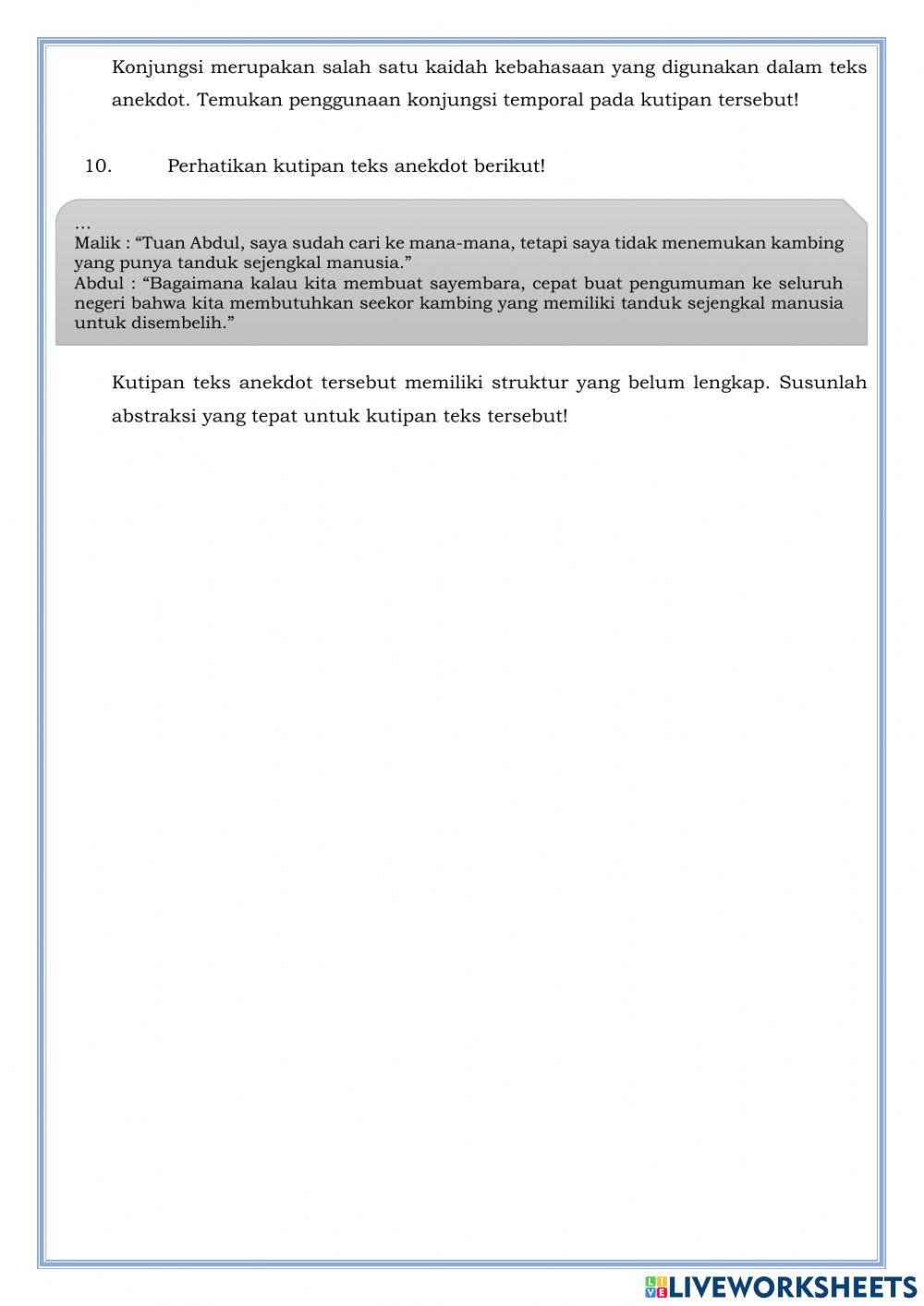 Lkpd teks anekdot