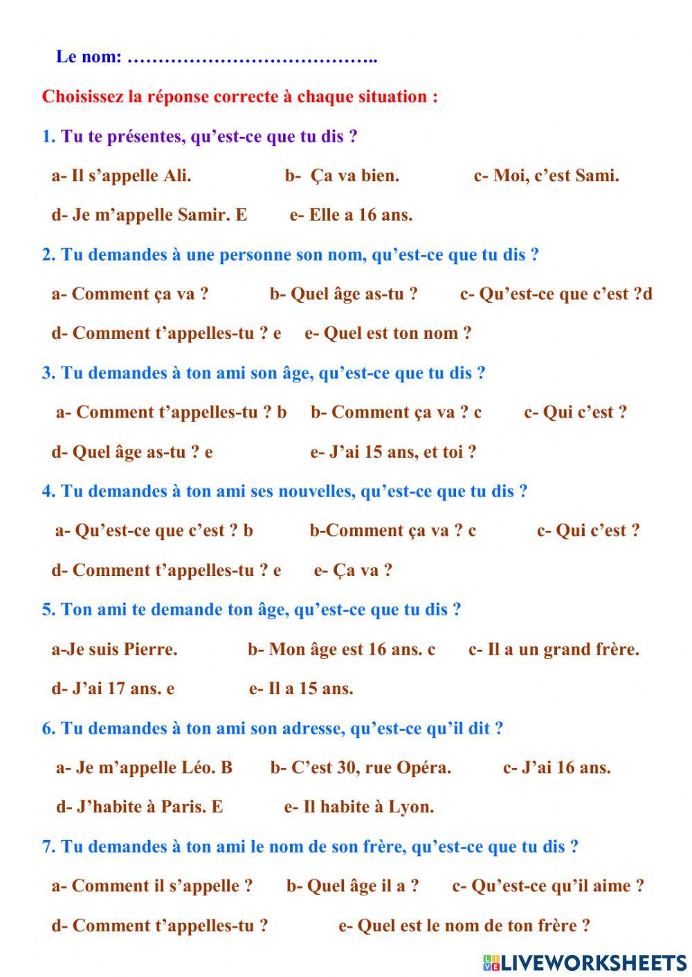 Se presenter online worksheet for 10 | Live Worksheets