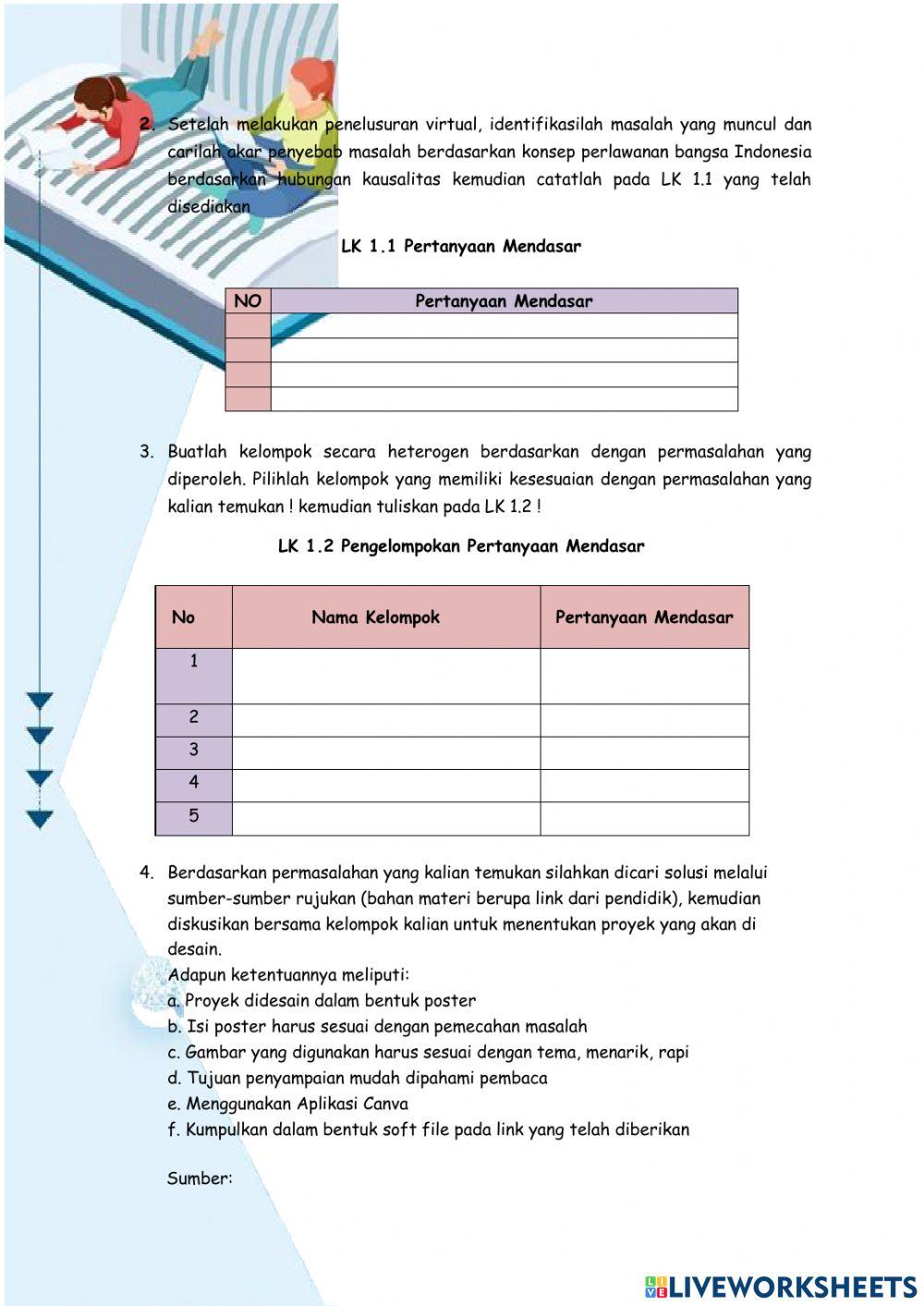 Lkpd sejarah perlawanan bangsa indonesia