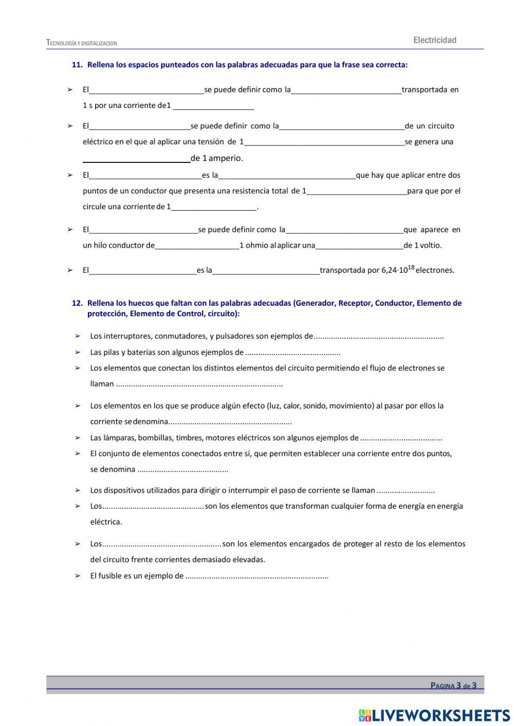 Fundamentos electricidad